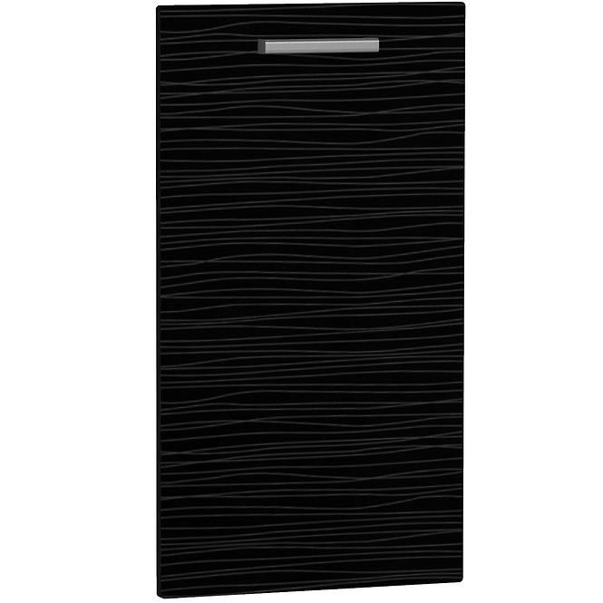 Türen für Einbauspülmaschine 45 P.Z.white/black hologram line 446x713