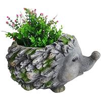 Igel mit Blumentopf UA18066