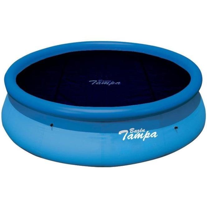 Solarabdeckplane 2,50 M PRO TAMPA 3,05 m schwarz