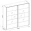 Schrank Livorno 215cm Eiche Wotan/Weiß,3