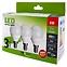 Glühbirne LED (3-PACK) P45 6W E14 4200K,2