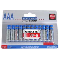 Alkalibatterien AAA LR03 36pcs