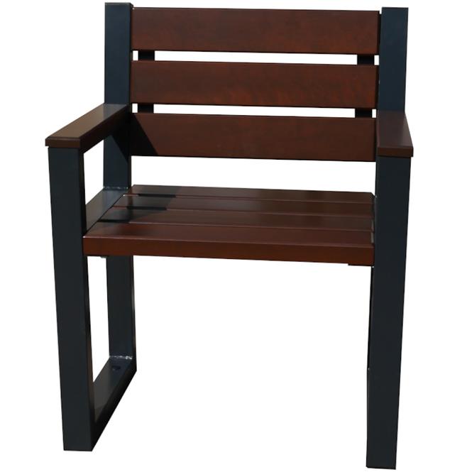 Stuhl aus Holz Modern mit Armlehnen Palisander,9