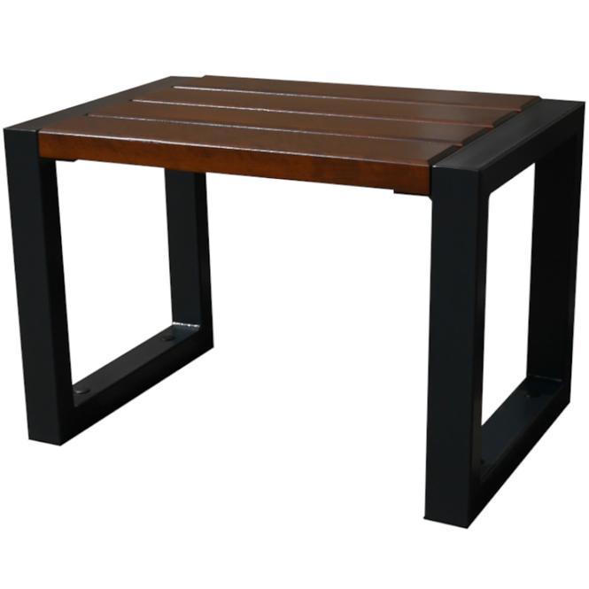 Stuhl aus Holz Modern ohne Rückenlehne Nuss,5