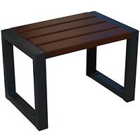 Stuhl aus Holz Modern ohne Rückenlehne Palisander