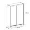 Schrank Mit Spiegel Karol 143cm Eiche Craft Weiß,3