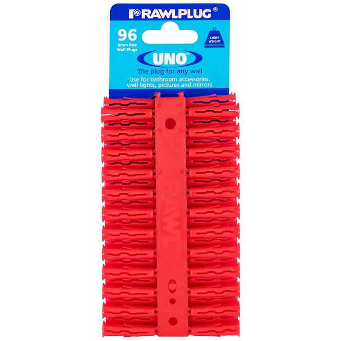 Dübel universal uno schwarz 6x28mm (96st)