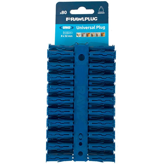 Dübel universal uno blau 8x32mm (80st)