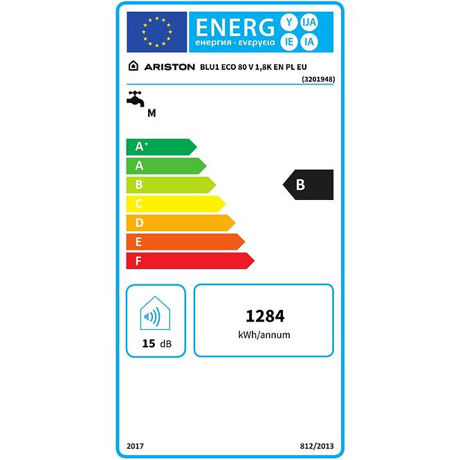 Durchlauferhitzer Ariston Blu1 Eco 80V 1,8 EN PL EU