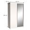 Schrank Mit Spiegel Karol 143cm Alpinweiß,2