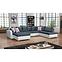 Ecksofa Fado U rechts Madryt 120+Orinoco 96+Malmo 61,4