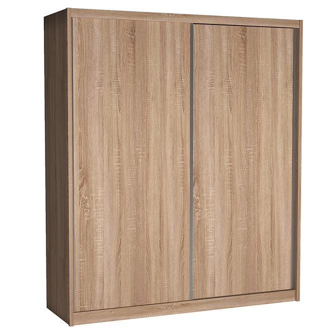 Schrank Maciej 208cm Eiche Sonoma