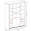 Schrank Maciej 208cm Eiche Sonoma,3