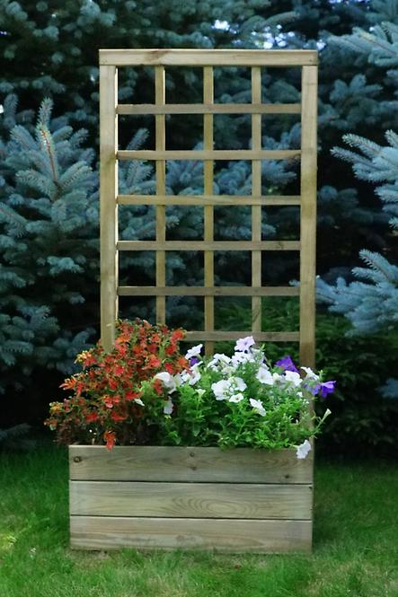 Blumentopf mit Gitter ola d16 40x60x130