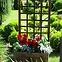 Blumentopf mit Gitter ola d16 40x60x130,2