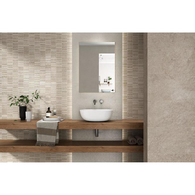 Wandfliese Mos Freedom Marron 25/75 Rect