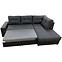 Ecksofa  Castello p alfa 13+alfa 21 sz/cz,6