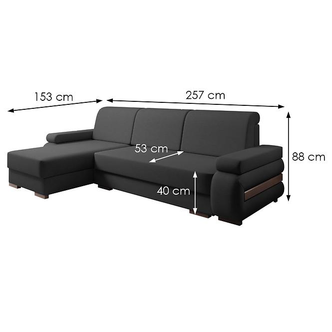 Ecksofa  Gabi l  link metro 99 sz