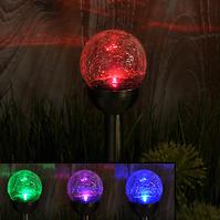 Solarleuchte 1 LED GLE29992-8-RGB