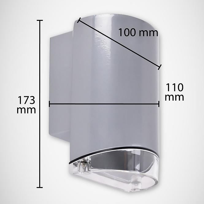 Leuchte  Kasjan Gu10 C 03558 Grey K1
