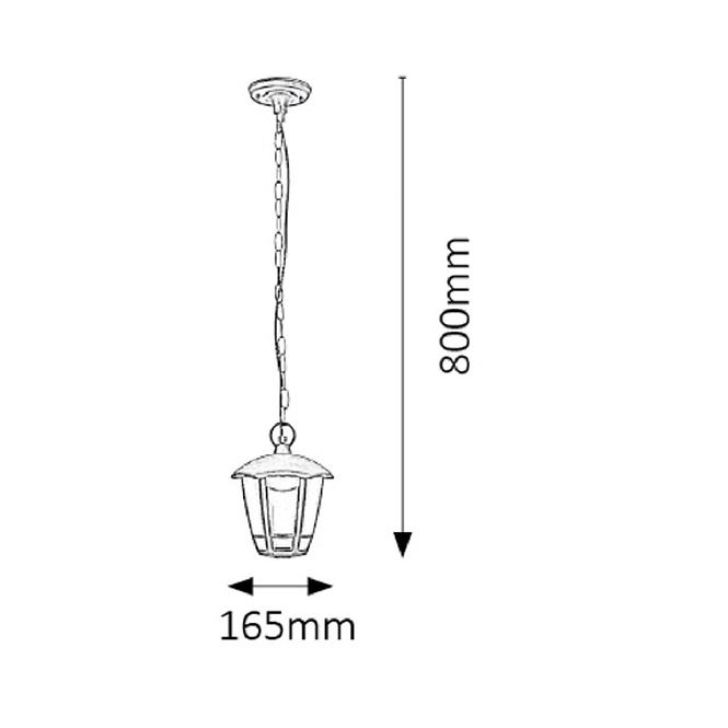 Leuchte Sorrento 8128 LED 8w Lw1