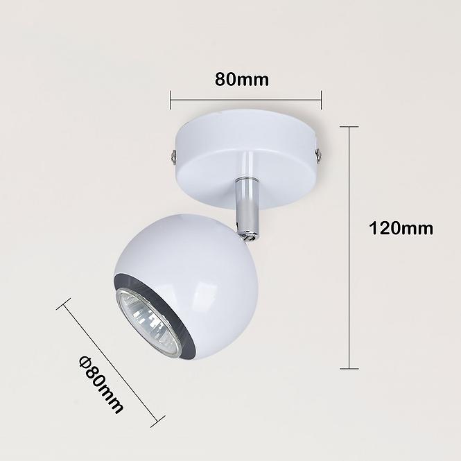 Lampe MARS 1 AS-8006-01-039C BIAŁY LS1
