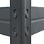Eck - regal schraubenlos rivet anthrazit  180x90x45 (250kg),6