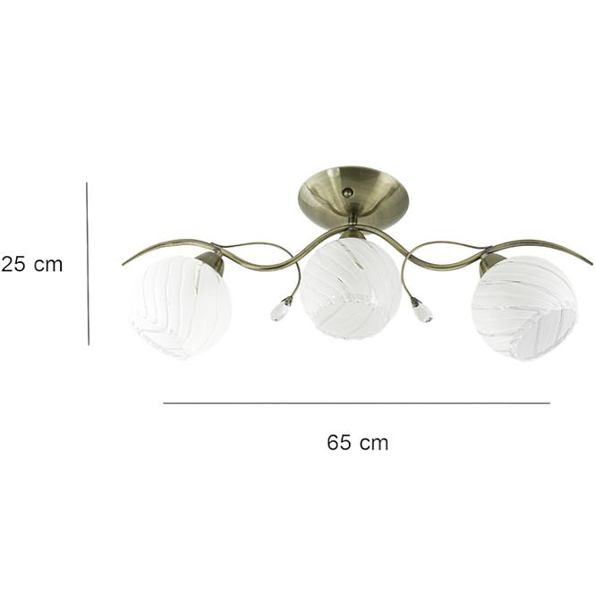 Leuchte 8758/3 21QG MOS LW3
