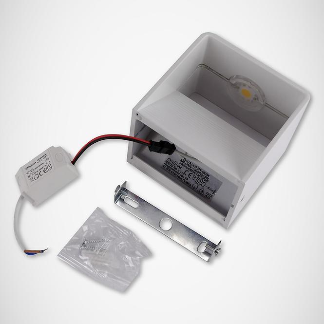 Außenleuchte RACA 00023 LED 5W BIELA 4000K K1,5