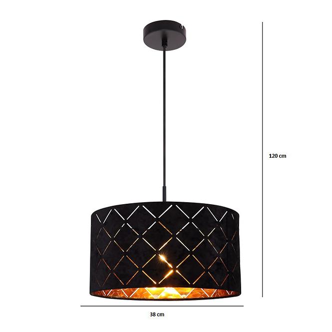Leuchte 15334H BLACK LW1