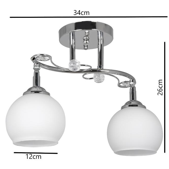 Leuchte W-A 1523/2 CR LW2