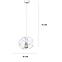 Lampe CAGE 2683/Z-B-1 BI LW1,4