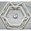 Lampe CAGE 2683/Z-B-1 BI LW1,7
