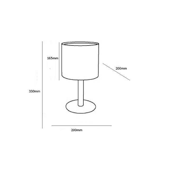 Lampe DEVA 5219 GRAPHITE LB1