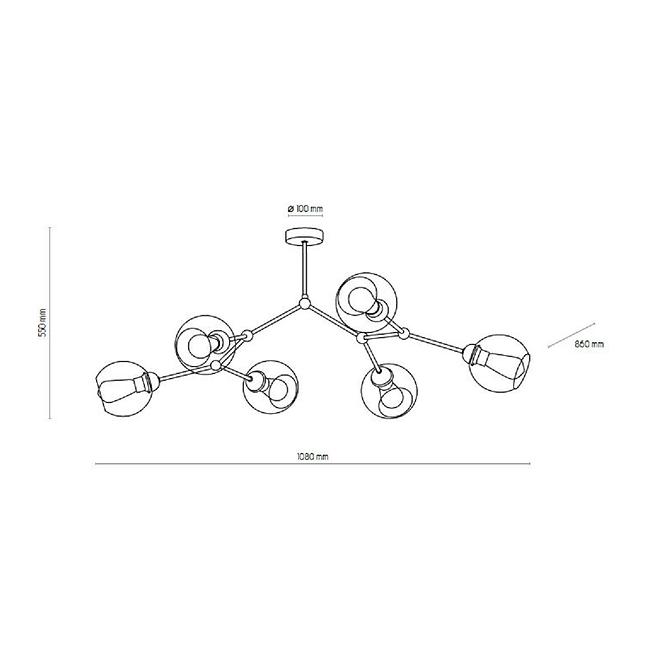 Lampe FAIRY 2731 GRAPHITE LW6