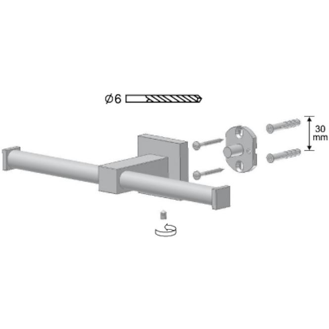 Ersatz Toilettenpapier Halter Nord 583
