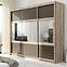 Schrank Salwador 250cm Eiche Canyon/Lava/Spiegel,4
