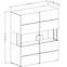 Vitrine Toledo 122cm Eiche San Remo,3