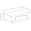 Couchtisch Toledo 110cm Eiche San Remo,3