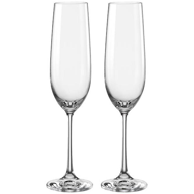 Champagnergläser 190ml set 2 st. 68838 Bohemia Viola