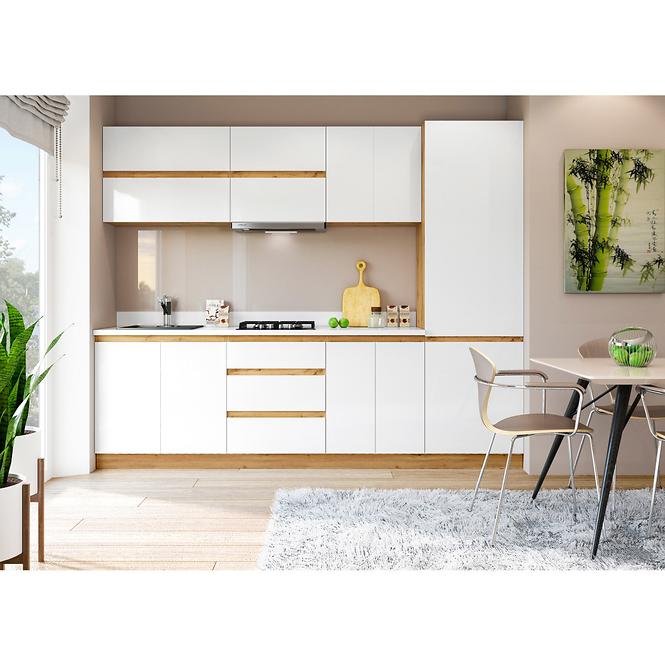Arbeitsplatte  Magnolia  38mm x 200cm glänzend