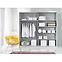 Schrank Beta 200cm  Eiche San Remo Helle/Weiß,2