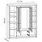 Schrank Prowansja 171cm Kiefer Andersen/Eiche Lefkas, S4D,2