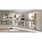 Schrank Lorento 80cm Eiche Nash/Weiß,9