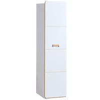 Schrank Lorento 45cm Eiche Nash/Weiß