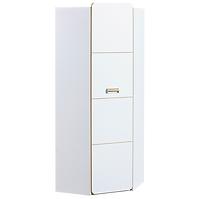 Schrank Lorento 71cm Eiche Nash/Weiß