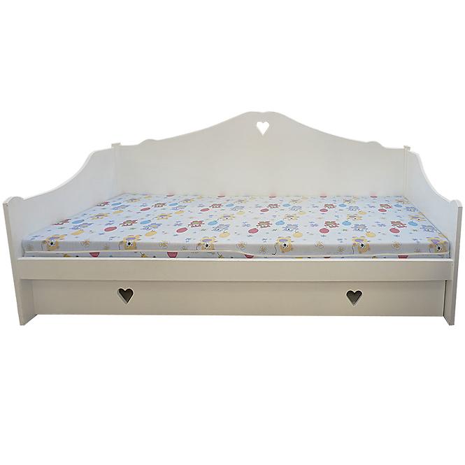 Bett Zosia 187cm Weiß