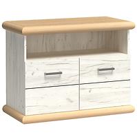 Tv Tisch Klain Kora 97cm Craft Gold/Craft Weiß          