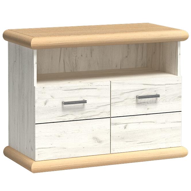 Tv Tisch Klain Kora 97cm Craft Gold/Craft Weiß          