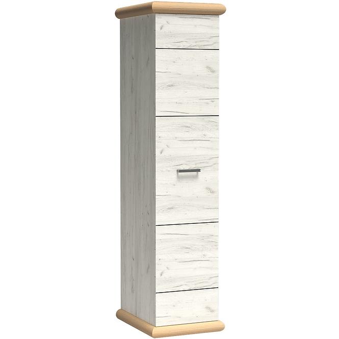 Schrank Kora 46,5cm Craft Gold/Kraft Weiß